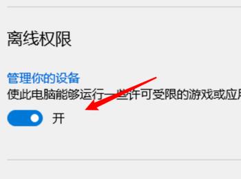 如何给win10的应用商店设置启用离线权限功能