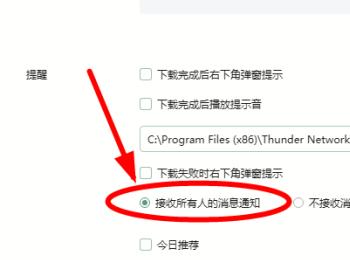 如何打开电脑版迅雷的接收消息功能(迅雷软件开启消息通知的方法)