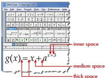 MathType空格键怎么不行?(mathtype怎么输入空格键)