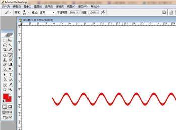 ps怎么画波浪线？(ps圆形波浪效果)