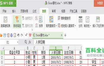 WPS表格怎么进行筛选(wps表格筛选相同名字)