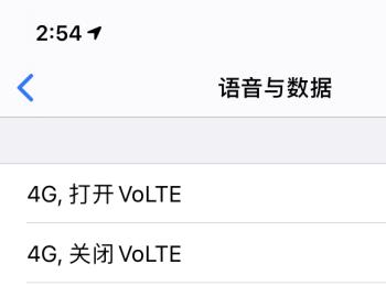 苹果iPhone手机的VoLTE功能怎么打开(手机设置volte功能在哪)