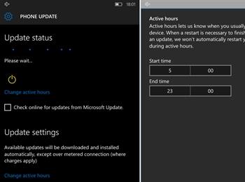 Windows Update要大变！加入active hours(活跃时间)的设定