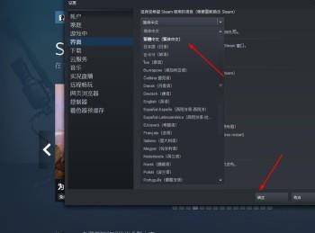 steam APP的显示语言在哪里修改或设置(steam app可以设置显示语言么)