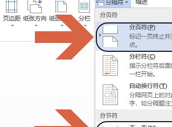 怎么在Word文档中插入分页符(怎么在word文档中插入图片)