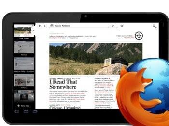 Mozilla展示平板电脑版火狐浏览器界面(火狐浏览器ipad版可以添加组件吗?)