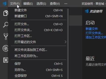 如何删除VS Code已打开的项目(怎么在vs code中点击启动项目)