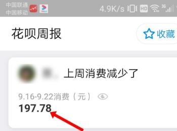 怎么查看支付宝花呗周报(花呗周报是什么意思)