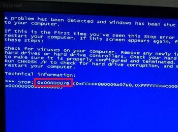 win7系统开机出现蓝屏代码0x000007B的解决办法