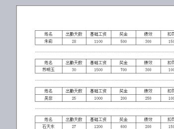 电脑excel工资条怎么快速制作(电脑上工资条的制作方法)