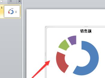 如何插入电脑版ppt中的分离型圆环图(ppt分离圆环图如何制作)