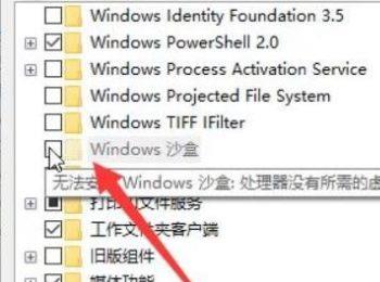 win10系统怎么启用Windows沙盒功能(windows10怎么开启沙盒模式)