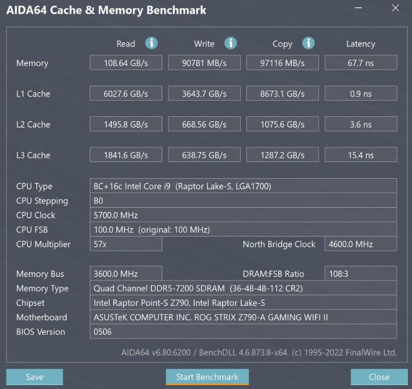 LEXAR THOR DDR5 6000 16GBx2內存开箱测试