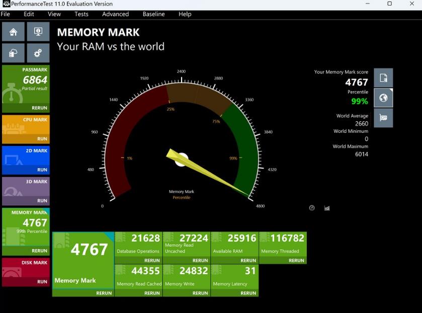 KLEVV CRAS V RGB DDR5 6400MT/s晶灿白內存开箱测试