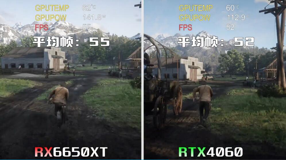 RX6650XT和RTX4060性能差多少？哪个好？
