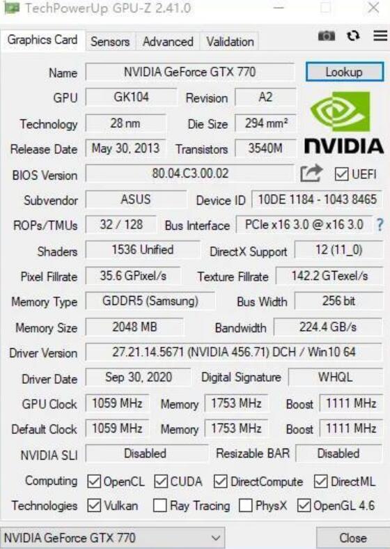 GTX770显卡相当于什么显卡？能玩什么游戏？