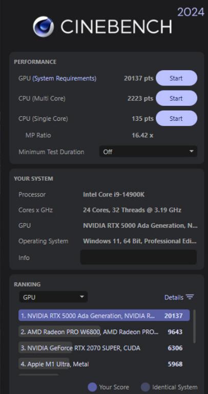 NVIDIA RTX5000 Ada Generation专业绘图卡开箱评测