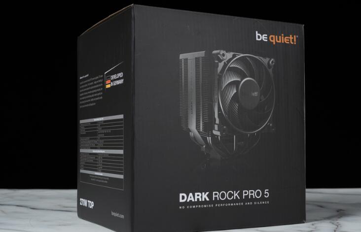 be quiet！DARK ROCK PRO 5双塔双风扇风冷散热器开箱评测