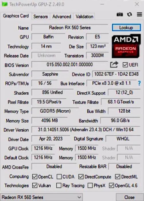 RX560一般玩游戏够用吗？鲁大师跑多少分？