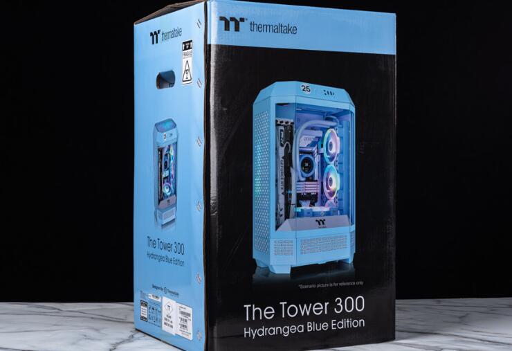 曜越透视The Tower 300塔式机箱开箱评测