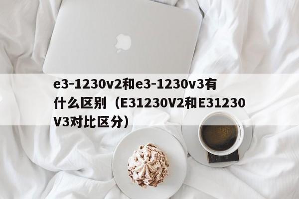 e3-1230v2和e3-1230v3有什么区别