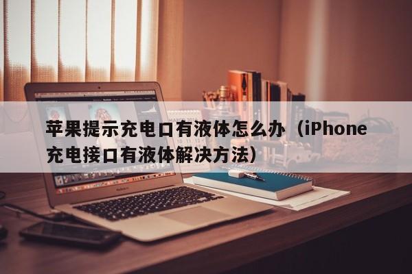 iPhone充电接口有液体解决方法(苹果提示充电口有液体怎么办)