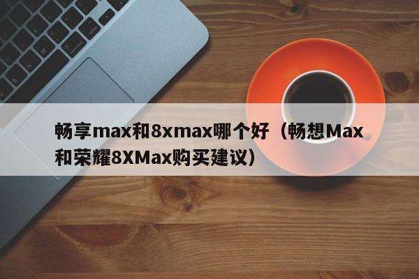 畅享max和8xmax哪个好