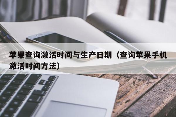 苹果查询激活时间与生产日期