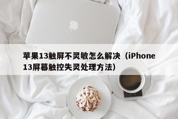 苹果13触屏不灵敏怎么解决