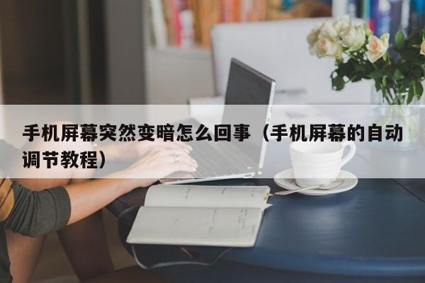 手机屏幕突然变暗怎么回事