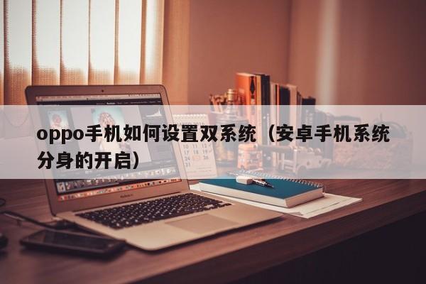 oppo手机如何设置双系统