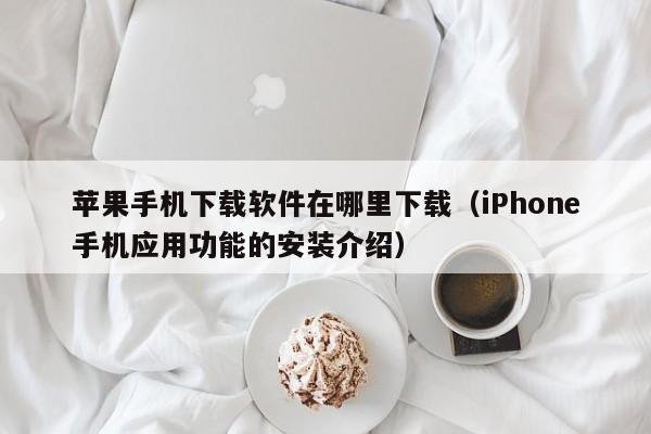 iPhone手机应用功能的安装介绍(苹果手机下载软件在哪里下载)