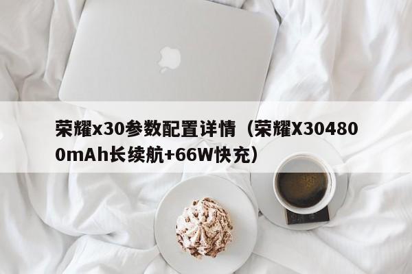 荣耀X304800mAh长续航+66W快充(荣耀x30参数配置详情)