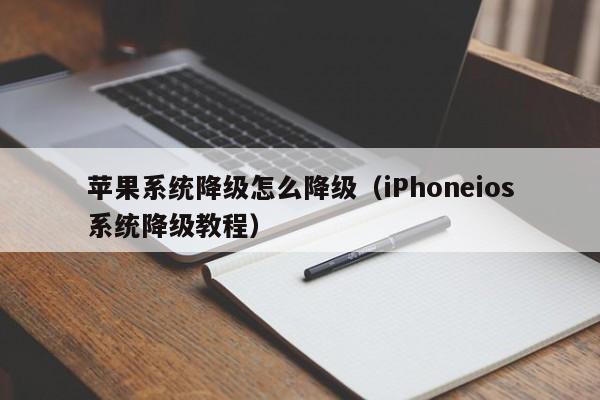 iPhoneios系统降级教程(苹果系统降级怎么降级)