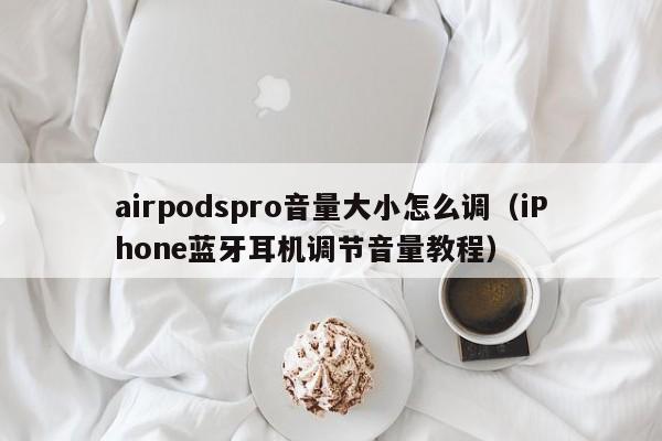 iPhone蓝牙耳机调节音量教程(airpodspro音量大小怎么调)