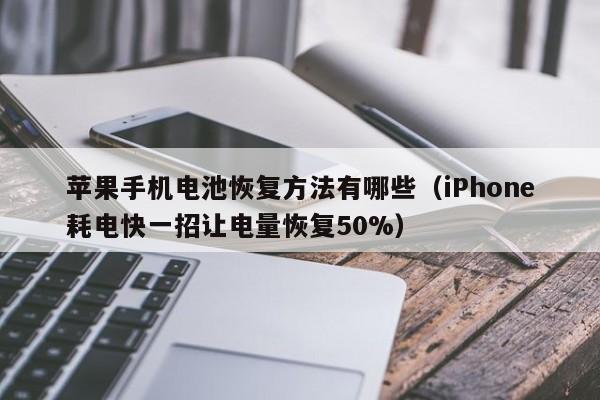 iPhone耗电快一招让电量恢复50%(苹果手机电池恢复方法有哪些)