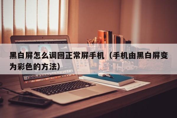 黑白屏怎么调回正常屏手机