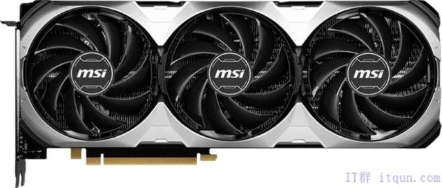 MSI GeForce RTX 4070 Ti Ventus 3X 对比